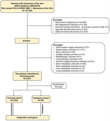 A novel tool for predicting the risk of cancer-specific early death in older patients with primary malignant melanoma of skin: a population-based analysis